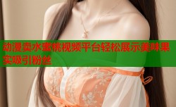 动漫卖水蜜桃视频平台轻松展示美味果实吸引粉丝