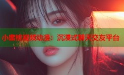 小蜜桃视频动漫：沉浸式聊天交友平台