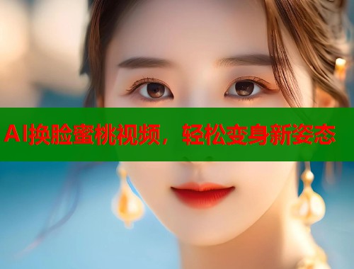 AI换脸蜜桃视频，轻松变身新姿态  第1张